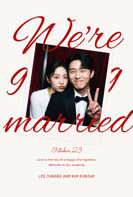 RSVP red